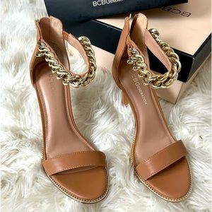 BCBgeneration Jessika Suede Ankle-Strap Sandals